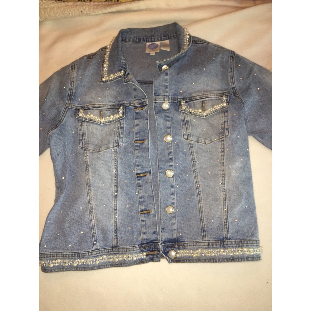 Bedazzled Jean Jacket